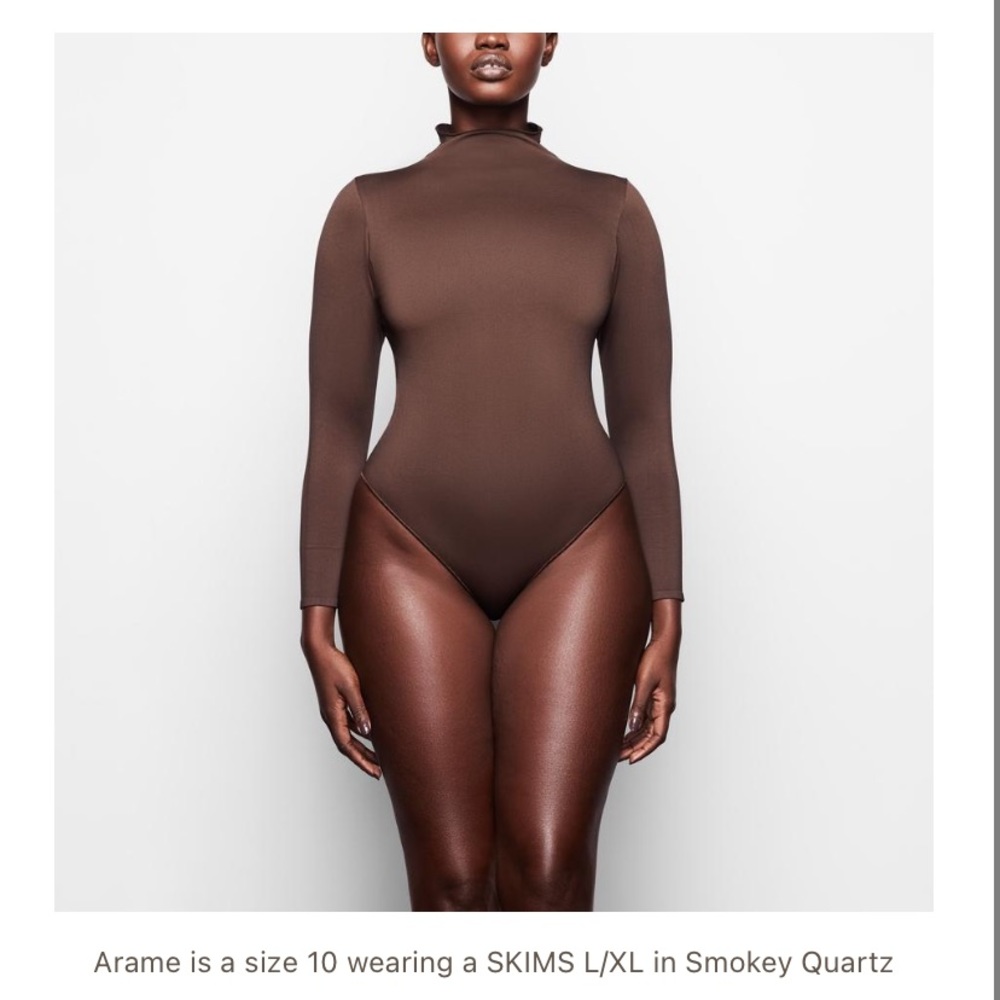 ESSENTIAL MOCK NECK LONG SLEEVE BODYSUIT